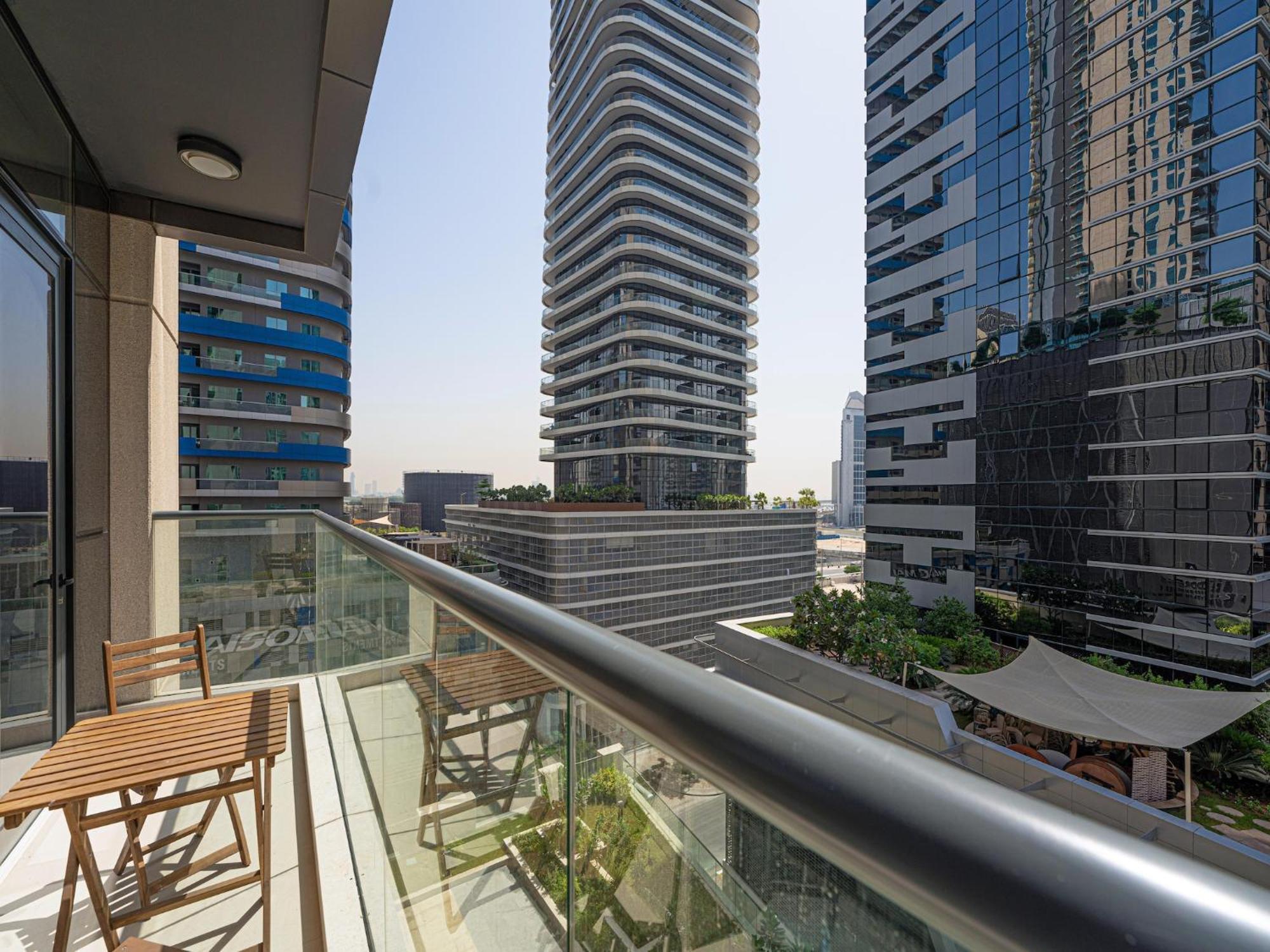 Luxe Apartments Near Dubai Mall Burj Khalifa Pool Gym Parking Eksteriør billede
