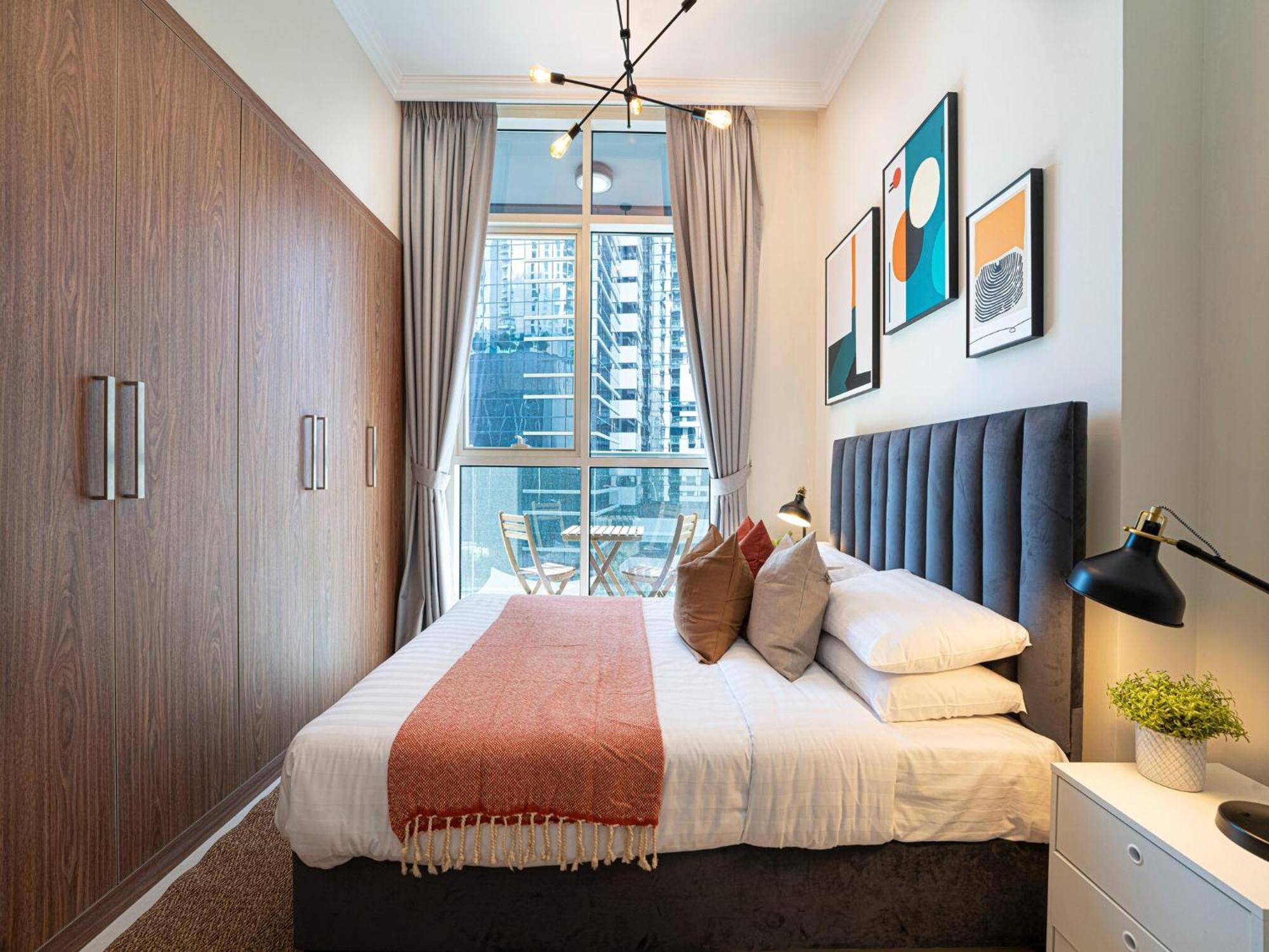 Luxe Apartments Near Dubai Mall Burj Khalifa Pool Gym Parking Eksteriør billede
